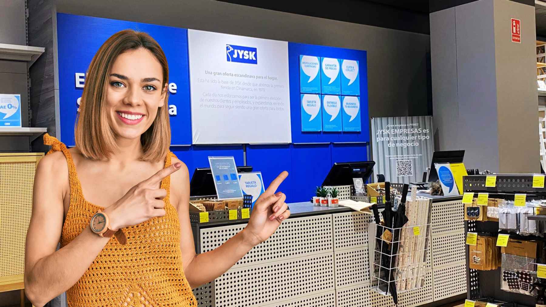 JYSK banco con almacenaje BADSTED