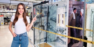 Leroy Merlin columna baño