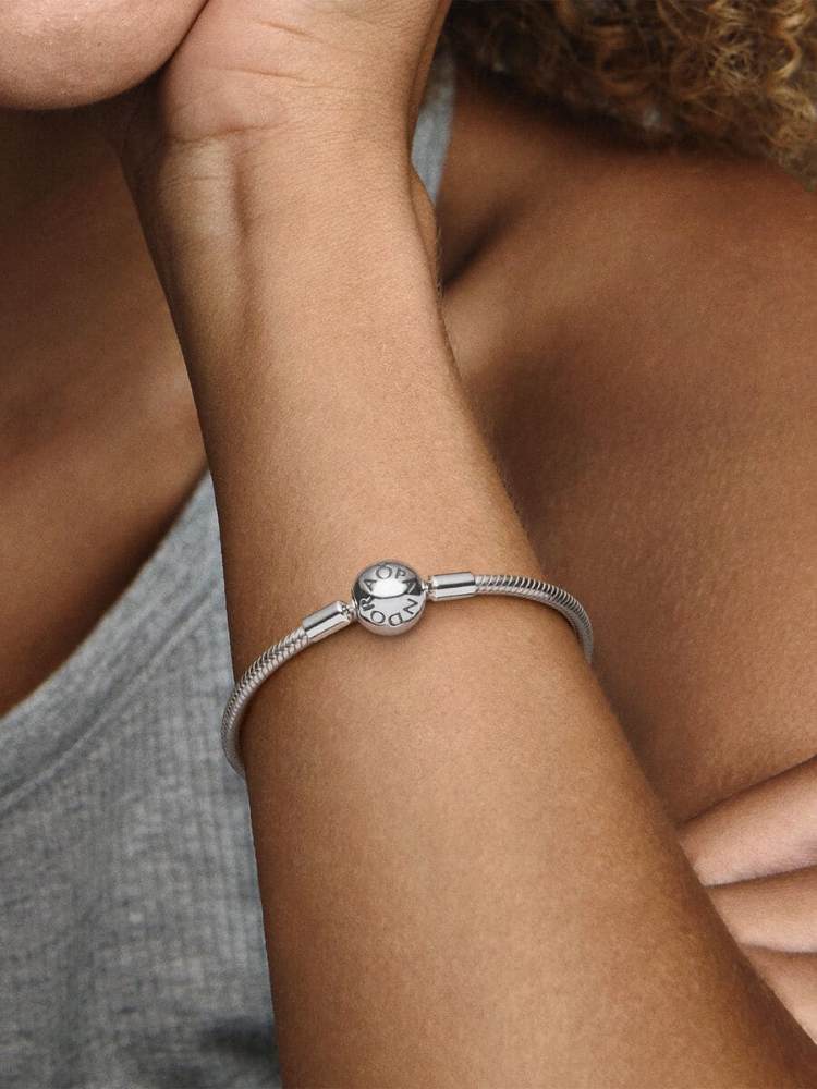 Pandora Pulsera de Cadena de Serpiente Moments