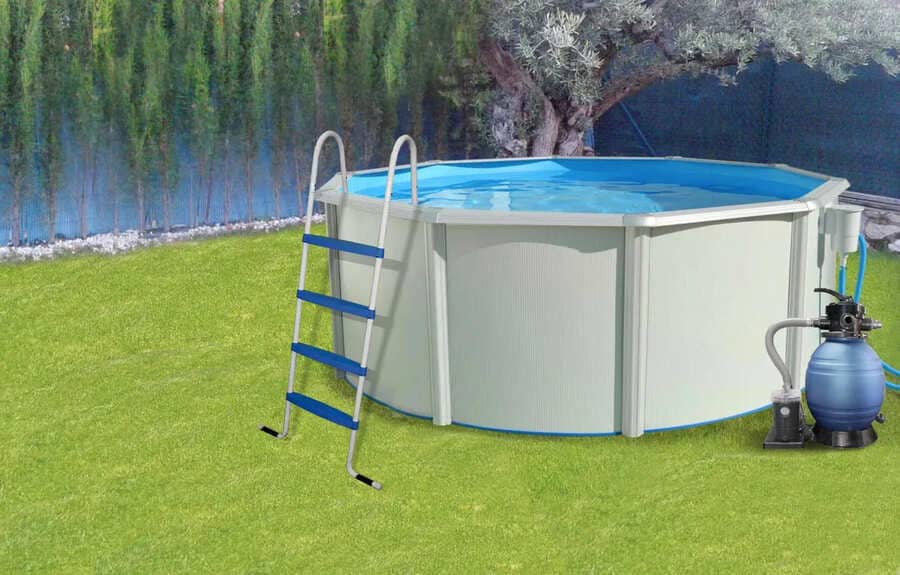 Piscina desmontable redonda de Leroy Merlin