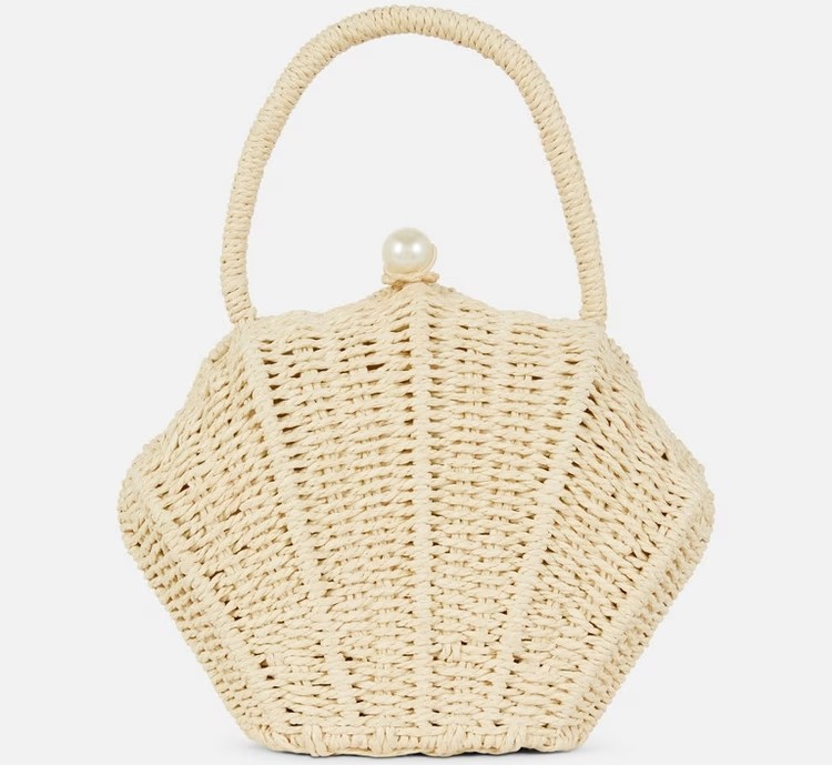 Primark Bolso de mano de paja de Paula Echevarría