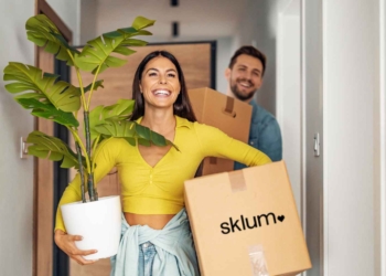 Sklum recibidor delgado