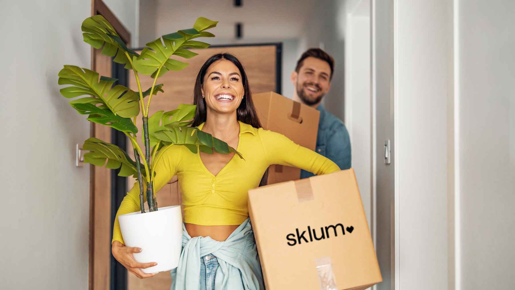 Sklum recibidor delgado