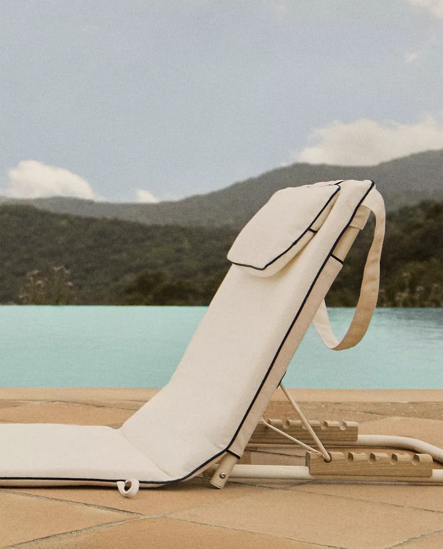 TUMBONA PLAYA SUELO PLEGABLE DE ZARA HOME