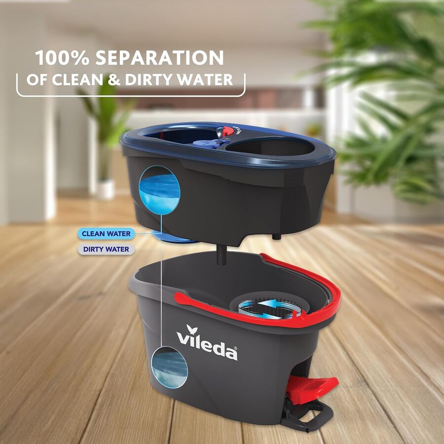 Vileda H2PrO Spin Sistema de mopa de Amazon