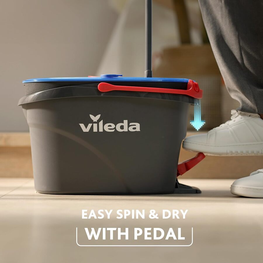 Vileda H2PrO Spin Sistema de mopa de Amazon
