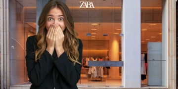 Zara pantalón fluido pinza