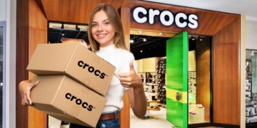 Crocs sandalias cuña