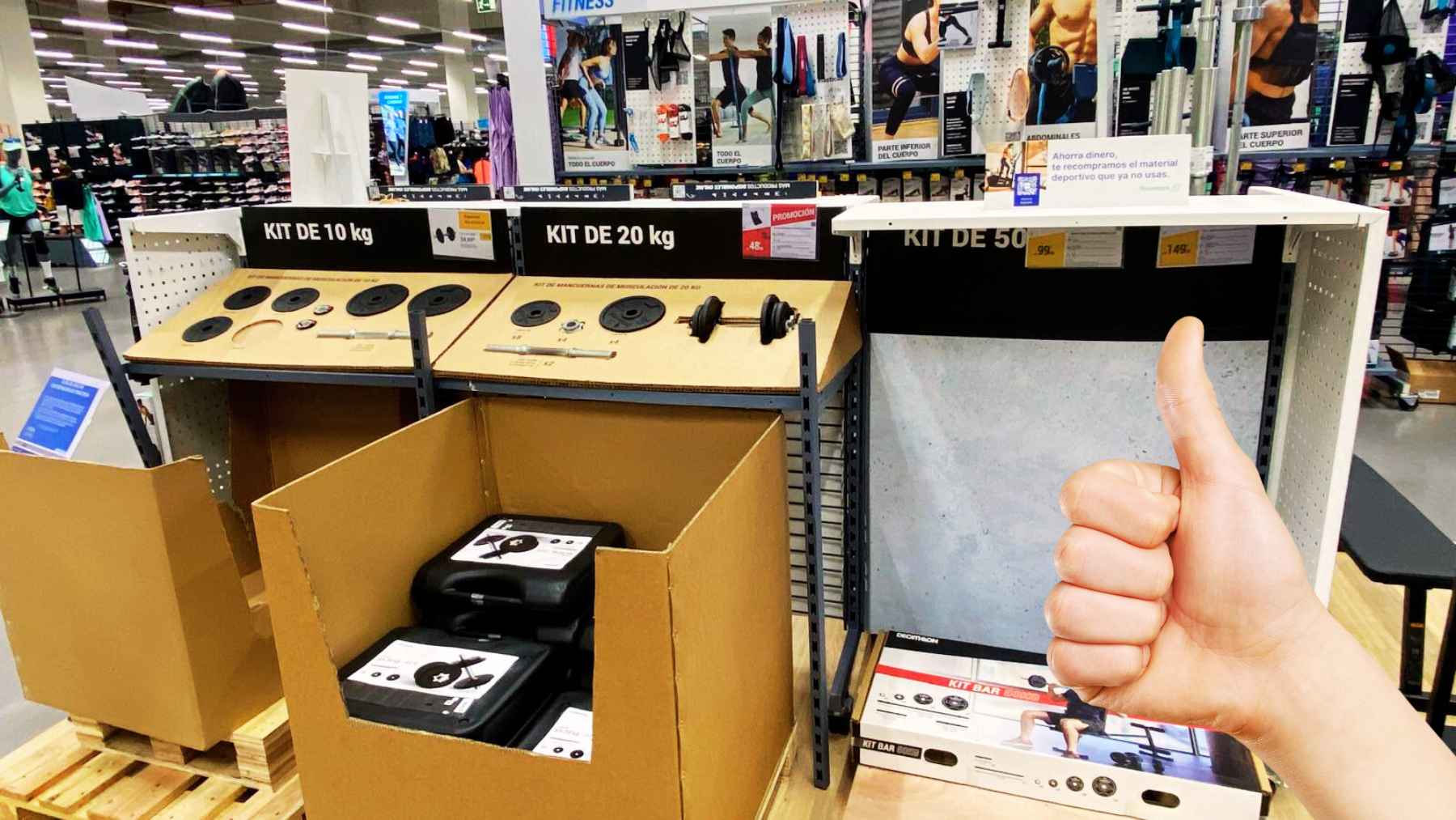 Decathlon mancuernas