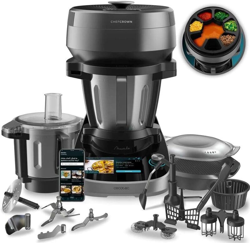 Robot de cocina - Cecotec Mambo CooKing Total Gourmet