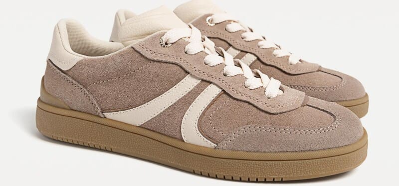 Zapatillas casual piel