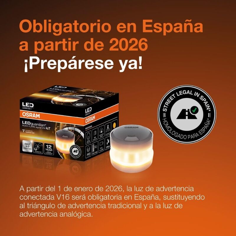 luz de Advertencia LED de OSRAM